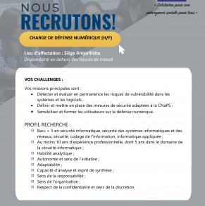 APPEL A CANDIDATURE